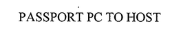 PASSPORT PC TO HOST