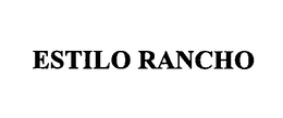 ESTILO RANCHO