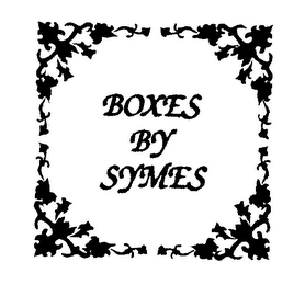 BOXES BY SYMES