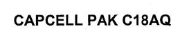 CAPCELL PAK C18AQ