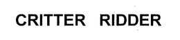 CRITTER RIDDER