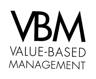 VBM VALUE-BASED MANAGEMENT