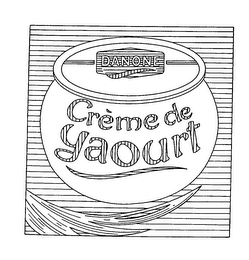 DANONE CREME DE YAOURT