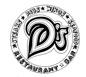 D'S RESTAURANT BAR STEAKS RIBS WINGS SEAFOOD