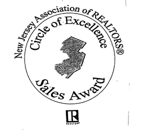 NEW JERSEY ASSOCIATION OF REALTORS CIRCLE OF EXCELLENCE SALES AWARD R REALTORS