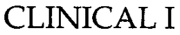 CLINICAL I