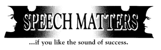 SPEECH MATTERS... IF YOU LIKE THE SOUND OF SUCCESS.