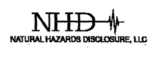 NHD NATURAL HAZARDS DISCLOSURE, LLC