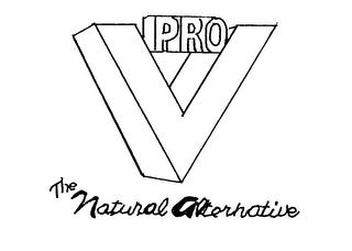 PRO V THE NATURAL ALTERNATIVE