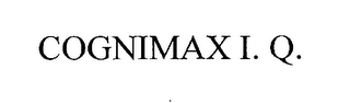 COGNIMAX I. Q.