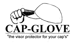 CAP-GLOVE "THE VISOR PROTECTOR FOR YOUR CAP'S"