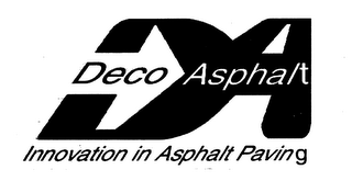 DECO ASPHALT INNOVATION IN ASPHALT PAVING