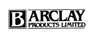 BARCLAY PRODUCTS LIMITED