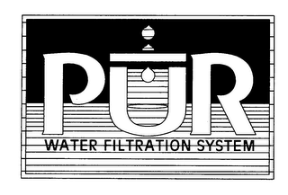 PUR WATER FILTRATION SYSTEM