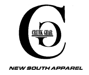 CG CRUNK GEAR NEW SOUTH APPAREL