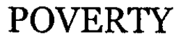 POVERTY