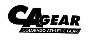 CA GEAR COLORADO ATHLETIC GEAR