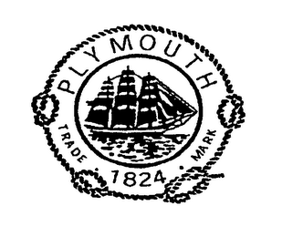 PLYMOUTH TRADE 1824 MARK