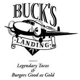 BUCK'S LANDING LEGENDARY TACOS & BURGERS GOOD AS GOLD