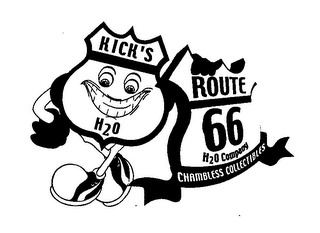 KICK'S ROUTE 66 H2O COMPANY CHAMBLESS COLLECTIABLES