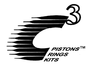 C3 PISTONS RINGS KITS