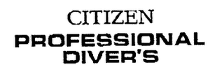 CITIZEN PROFESSIONAL DIVER'S