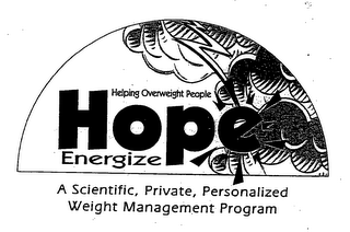 HOPE ENERGIZE HELPING OVERWEIGHT PEOPLE A SCIENTIFIC, PRIVATE, PERSONALIZED WEIGHT MANAGEMENT PROGRAM