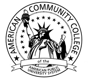 AMERICAN COMMUNITY COLLEGE OF THE AMERICAN PUBLIC UNIVERSITY SYSTEM