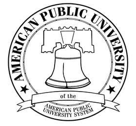 AMERICAN PUBLIC UNIVERSITY OF THE AMERICAN PUBLIC UNIVERSITY SYSTEM