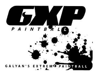 GXP PAINTBALL GALYAN'S EXTREME PAINTBALL