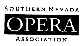 SOUTHERN NEVADA OPERA ASSOCIATION