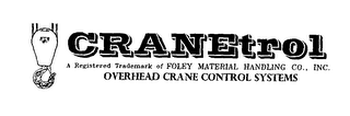 CRANETROL OVERHEAD CRANE CONTROL SYSTEMS A REGISTERED TRADEMARK OF FOLEY MATERIAL HANDLING CO., INC.