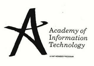 A ACADEMY OF INFORMATION TECHNOLOGY A NAF MEMBER PROGRAM