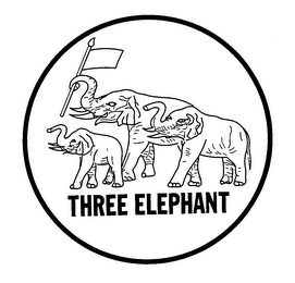 THREE ELEPHANT