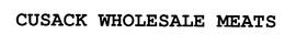 CUSACK WHOLESALE MEATS