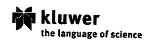 KLUWER THE LANGUAGE OF SCIENCE