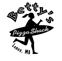 BETTY'S PIZZA SHACK LENOX, MA