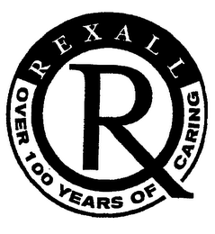 R REXALL OVER 100 YEARS OF CARING