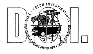 D.C.I. DIAZ-COLON INVESTIGATIONS INVESTIGATIVE LEGAL PHOTOCOPY SECURITY SERVICES