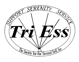 SUPPORT SERENITY SERVICE TRI ESS THE SOCIETY FOR THE SECOND SELF, INC.