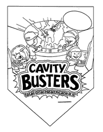 CAVITY BUSTERS TOTAL ORAL HEALTHCARE KIT