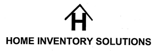 H HOME INVENTORY SOLUTIONS