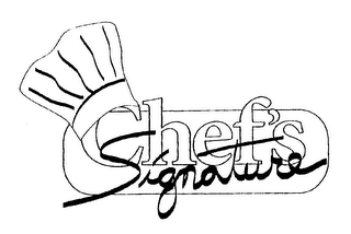 CHEF'S SIGNATURE