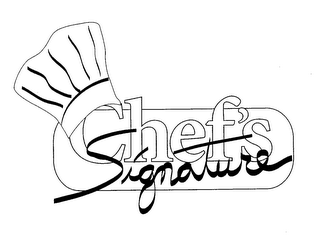 CHEF'S SIGNATURE