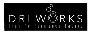 DRI WORKS HIGH PERFORMANCE FABRIC