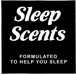 SLEEP SCENTS FORMULATED TO HELP YOU SLEEP