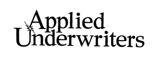 APPLIED UNDERWRITERS