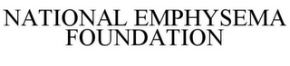 NATIONAL EMPHYSEMA FOUNDATION