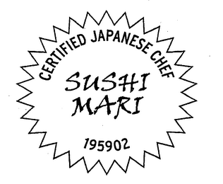 SUSHI MARI CERTIFIED JAPANESE CHEF 195902