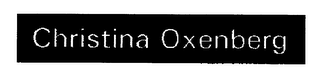 CHRISTINA OXENBERG